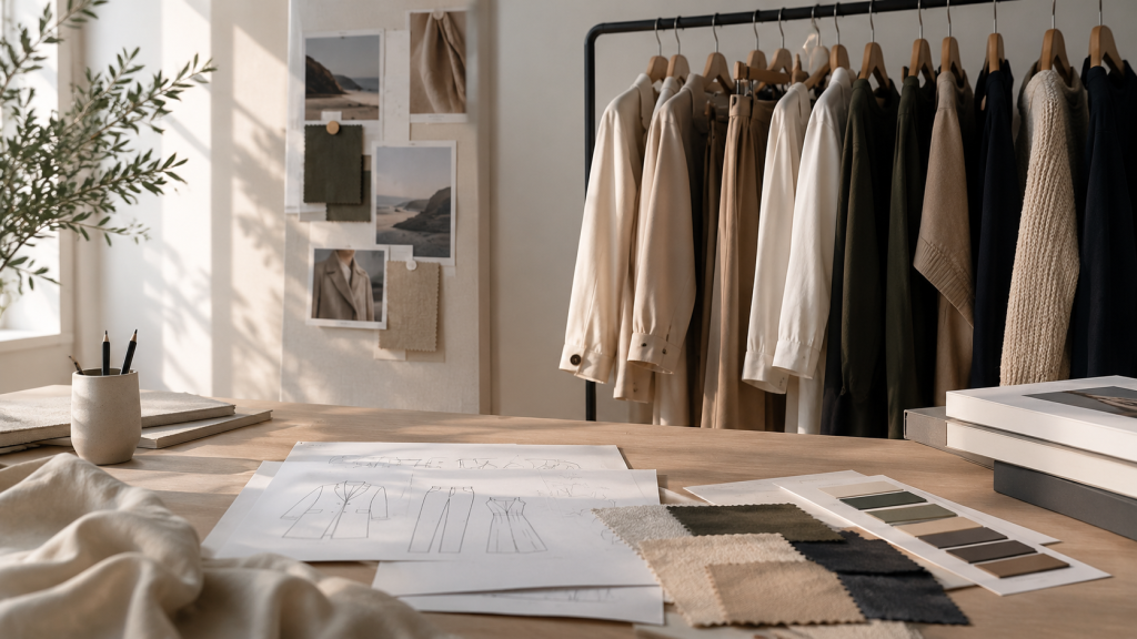 Gamme vêtements cohérente